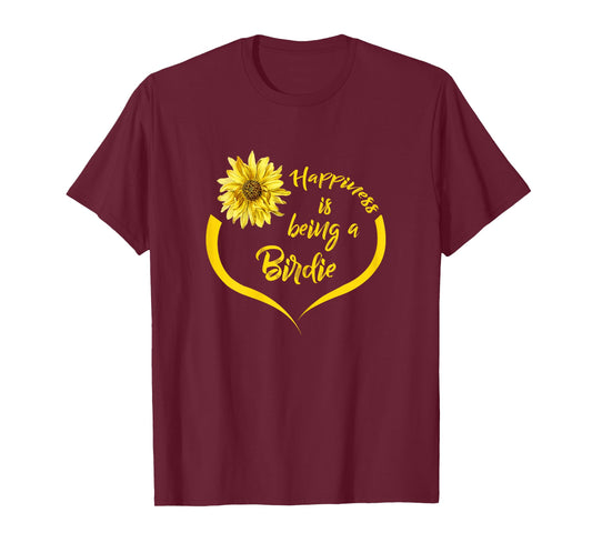 Birdie Gift: Happiness Is Being A Birdie T-Shirt