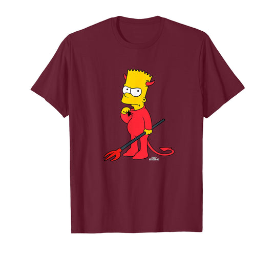 The Simpsons Bart Devil Suit Treehouse of Horrors Halloween T-Shirt