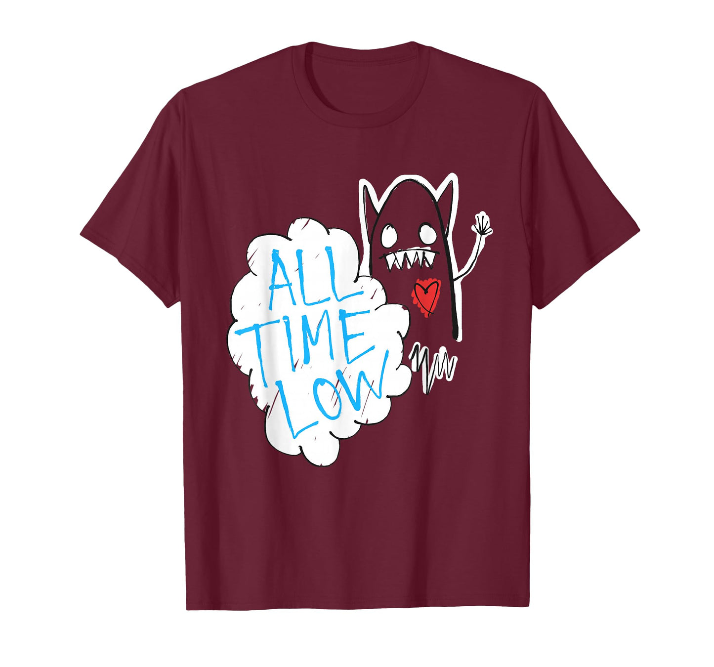 All Time Low Monster Heart T-Shirt
