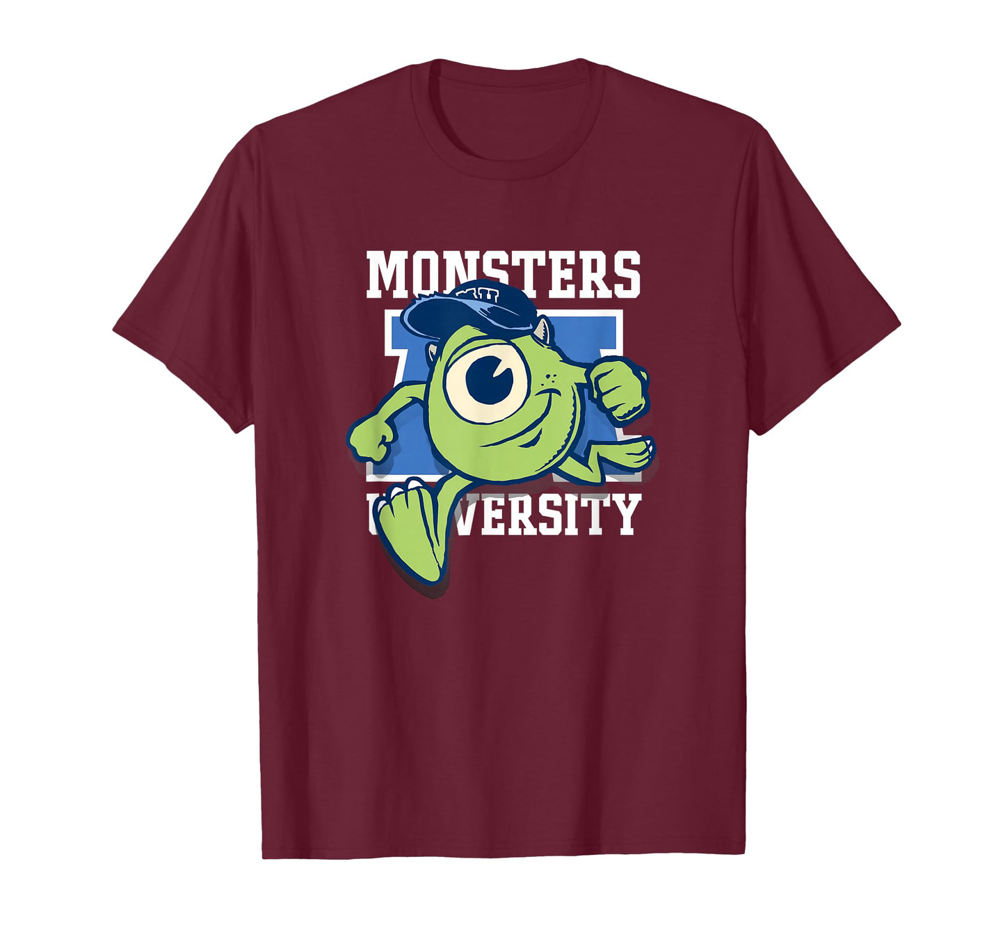 Disney Pixar Monsters University Mike Wazowski Big Portrait T-Shirt