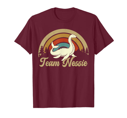 Vintage Loch Ness Monster Scottish Scotland Nessie Retro T-Shirt