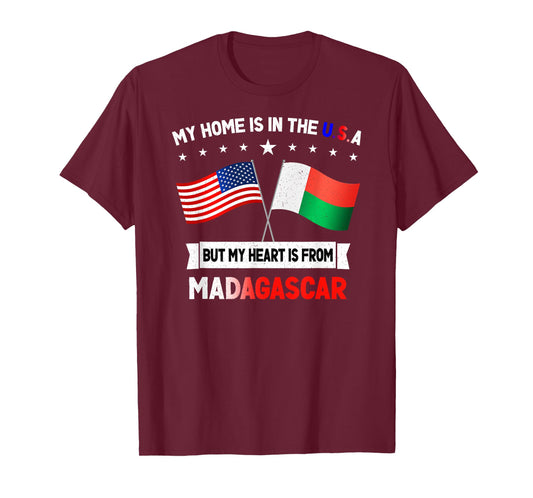 Madagascar & USA T-Shirt