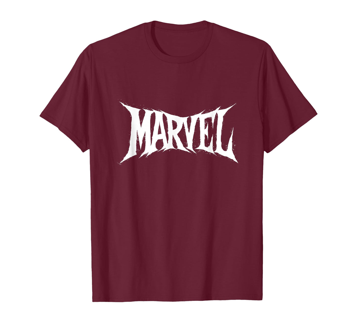Marvel Classic Halloween Spooky Font Marvel Text Retro Logo T-Shirt