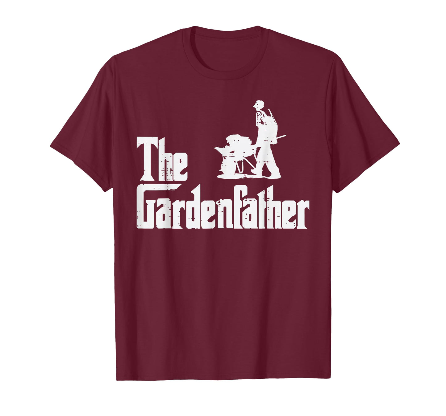 Gardening The Gardenfather Funny Movie Pun Fathers Day Men T-Shirt
