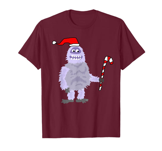 Smiletodaytees Funny Christmas Abominable Snowman T-shirt T-Shirt