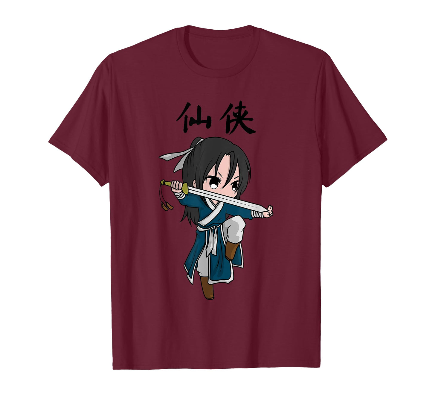 Cartoon Wuxia Xianxia Xuanhuan Jianghu Daoist Immortal T-Shirt