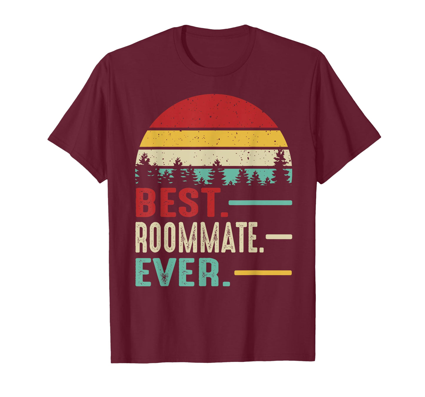 Best Roommate Ever Cool Retro Vintage Roommate Birthday Gift T-Shirt