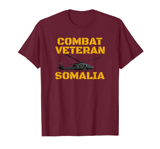 Combat Veteran Mogadishu Somalia Operation Restore Hope T-Shirt
