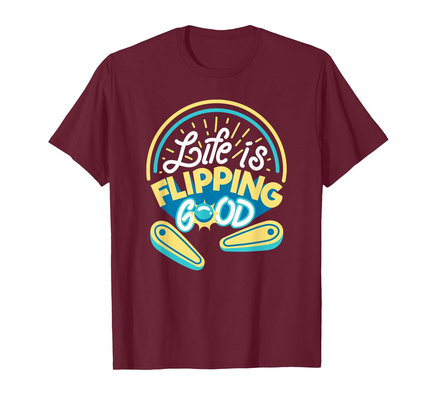 Classic Retro Arcade Pinball - Arcade Game Retro 80s Gaming T-Shirt