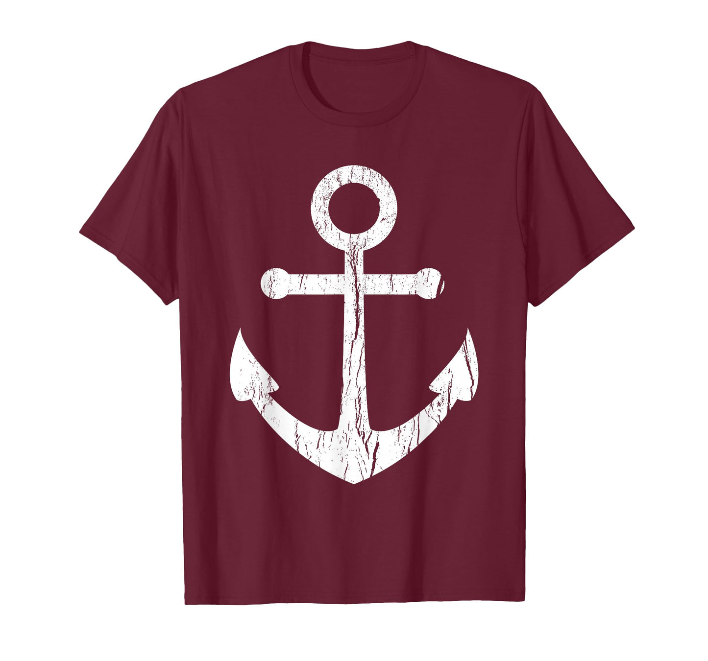 Vintage Boat Anchor T Shirt Nautical Sailing Mens, Boys Gift T-Shirt