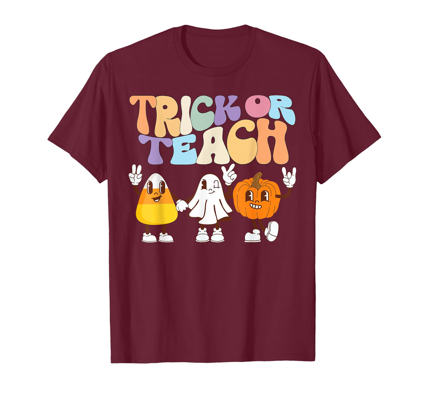 Trick or Teach Cute Halloween Teacher T-Shirt