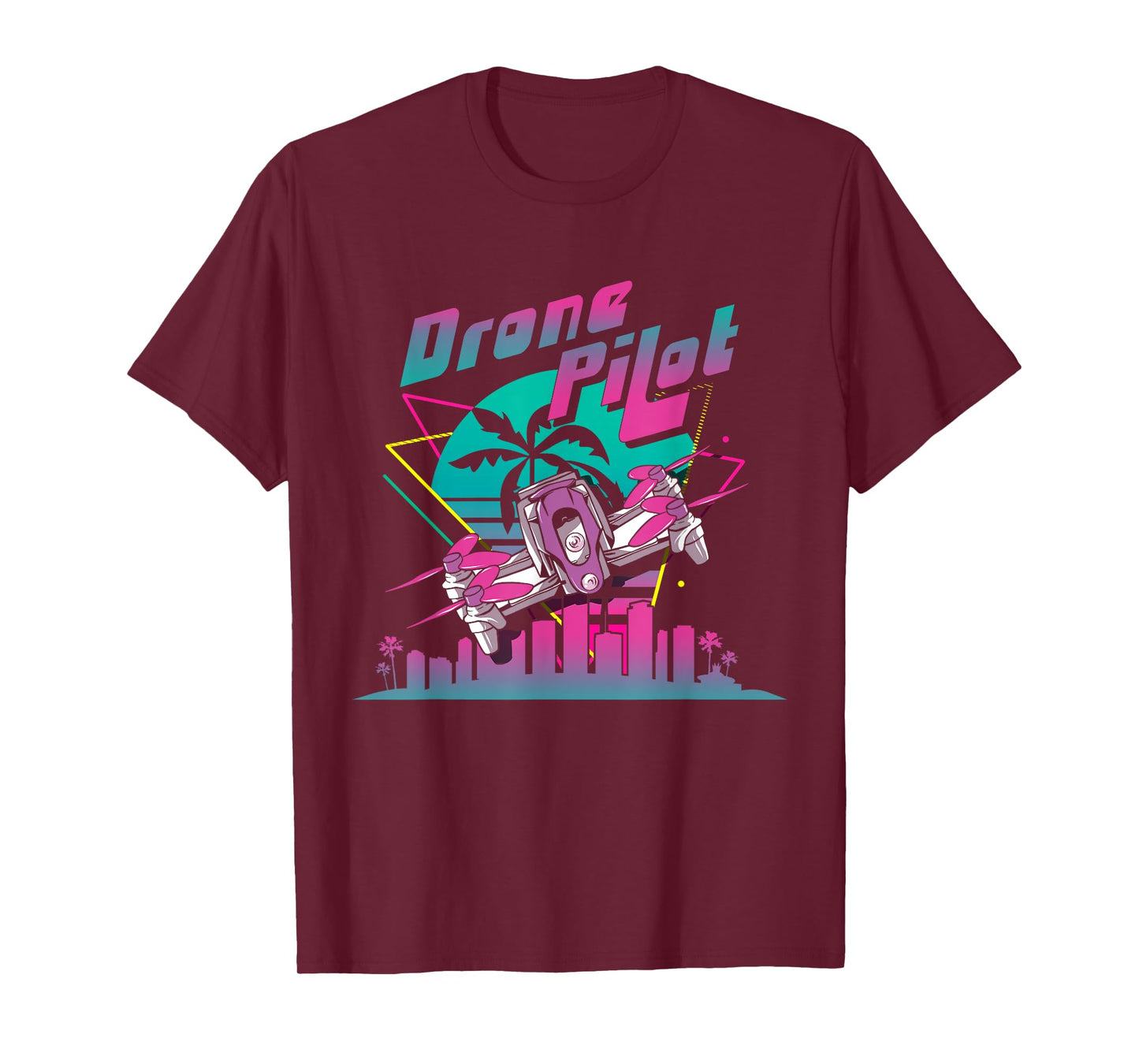 Retro Vintage Funny Drone Pilot T-Shirt