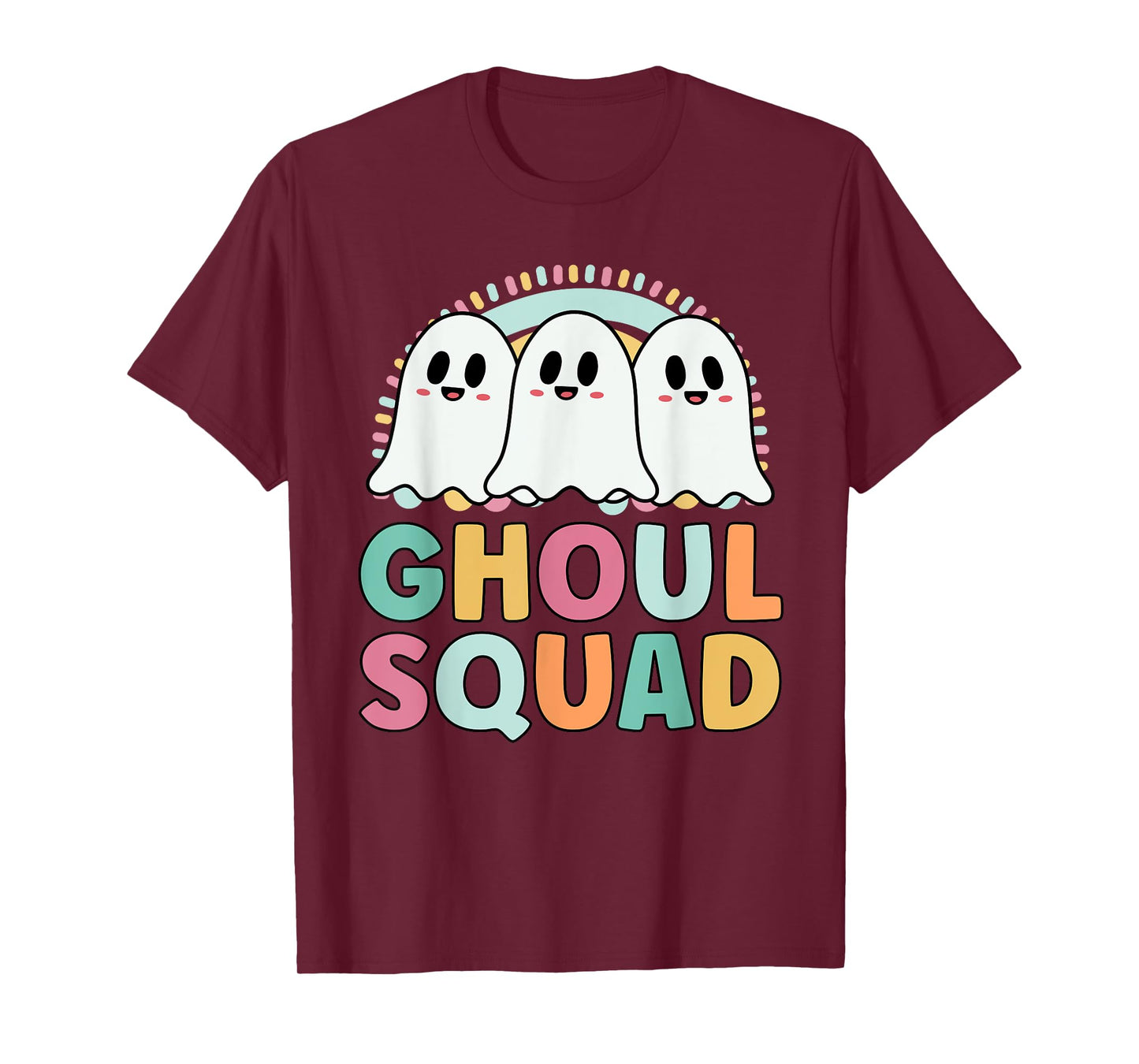 Ghoul Squad Funny Matching For Girls Halloween T-Shirt