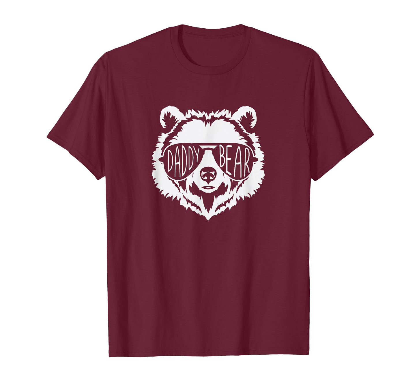 Daddy Bear Face with Sunglasses Father's Day T-Shirt