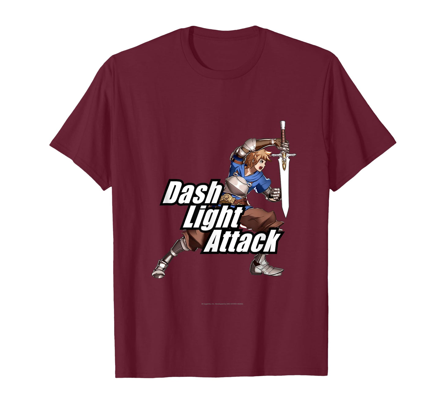 Granblue Fantasy Versus: Rising Dash Light Attack Gran T-Shirt