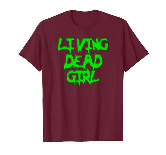 Living Dead Girl - Zombie T Shirt - Black T-Shirt