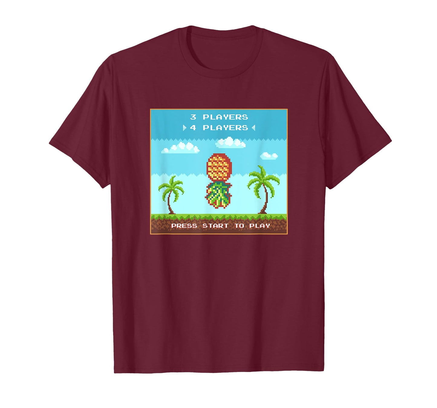 Funny Swingers Lifestyle Party Upside Down Pineapple Gaming T-Shirt