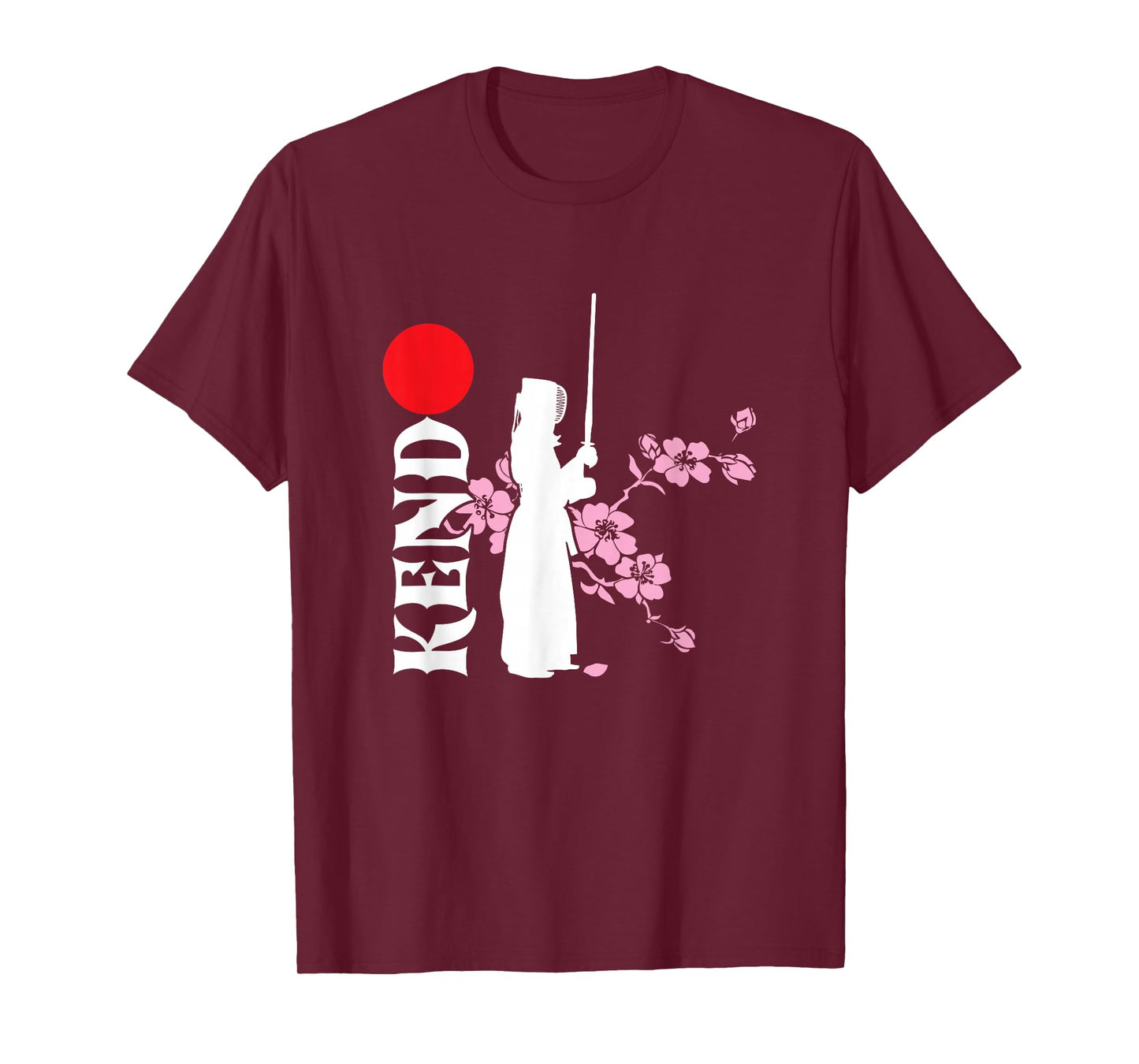 Kendo Fighter Japan Samurai Sinobi Japanese Martial Arts T-Shirt