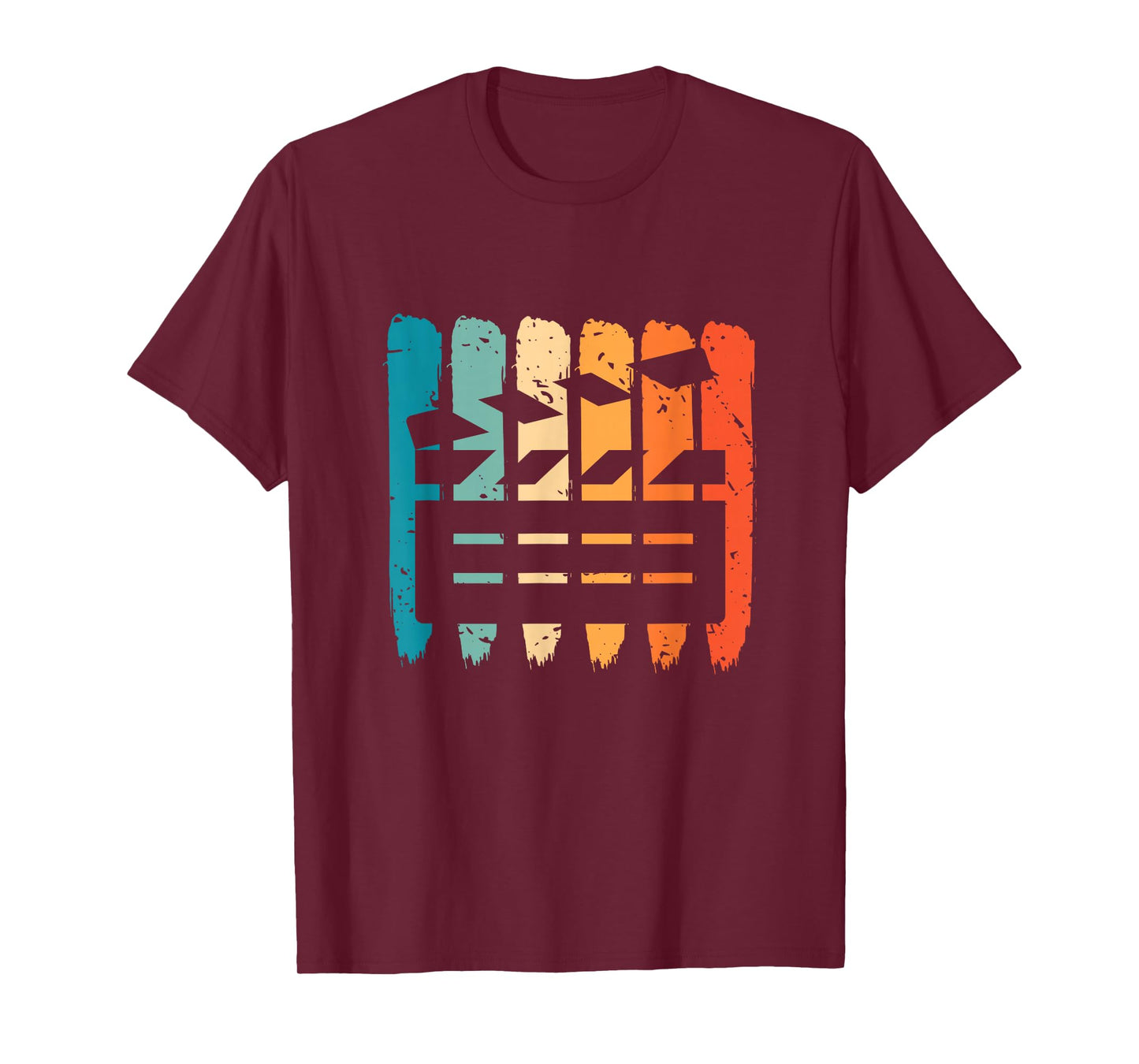 Film Producer Clapboard Retro Cinematography Filmmaker T-Shirt