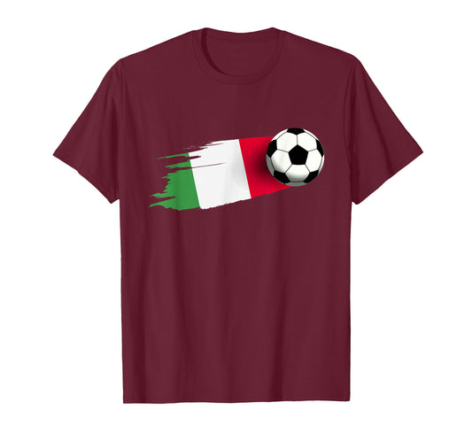 Italy Flag Jersey Italian Soccer Team Italian T-Shirt