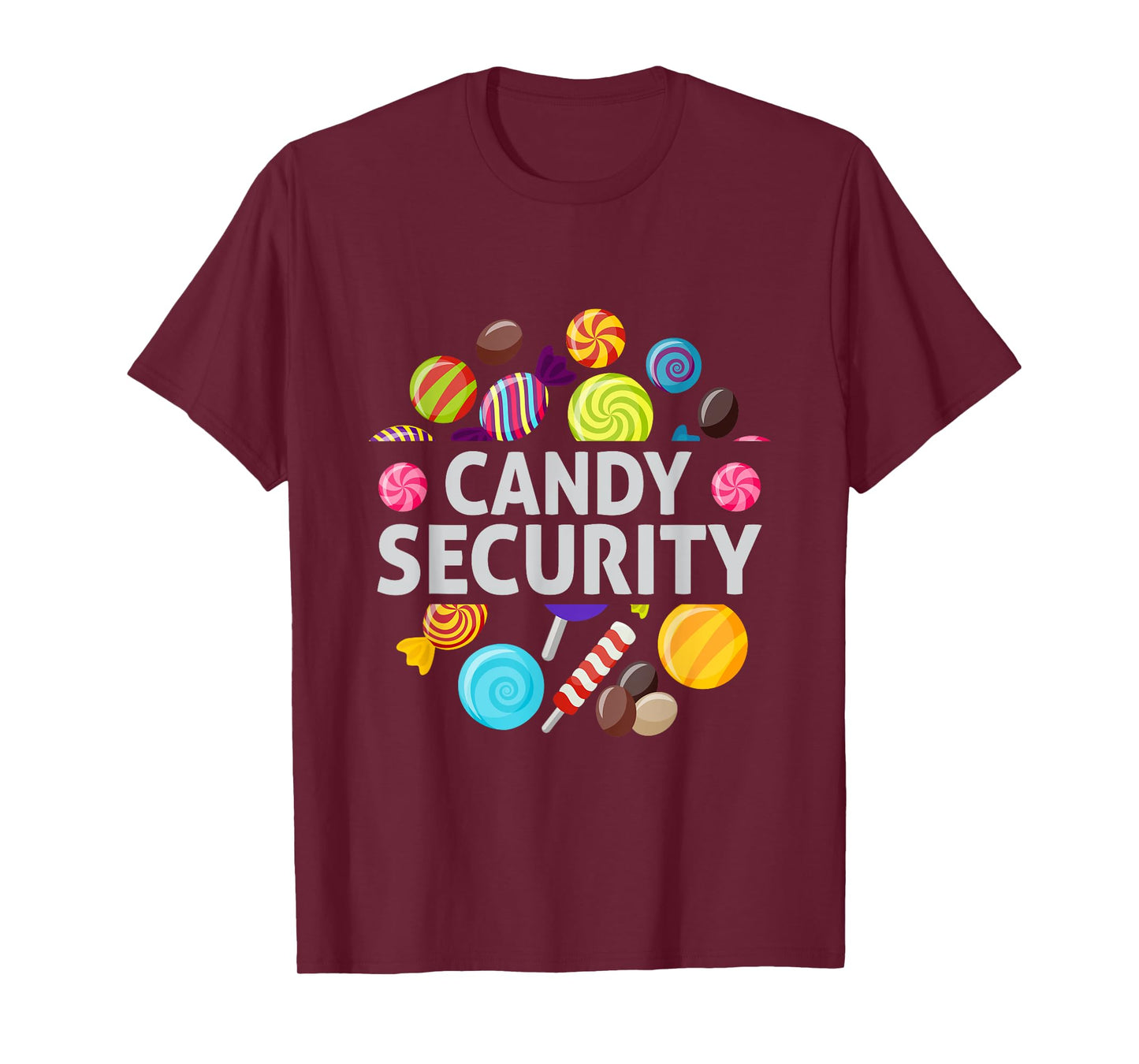 candy land costumes adult candy land tee candy security T-Shirt