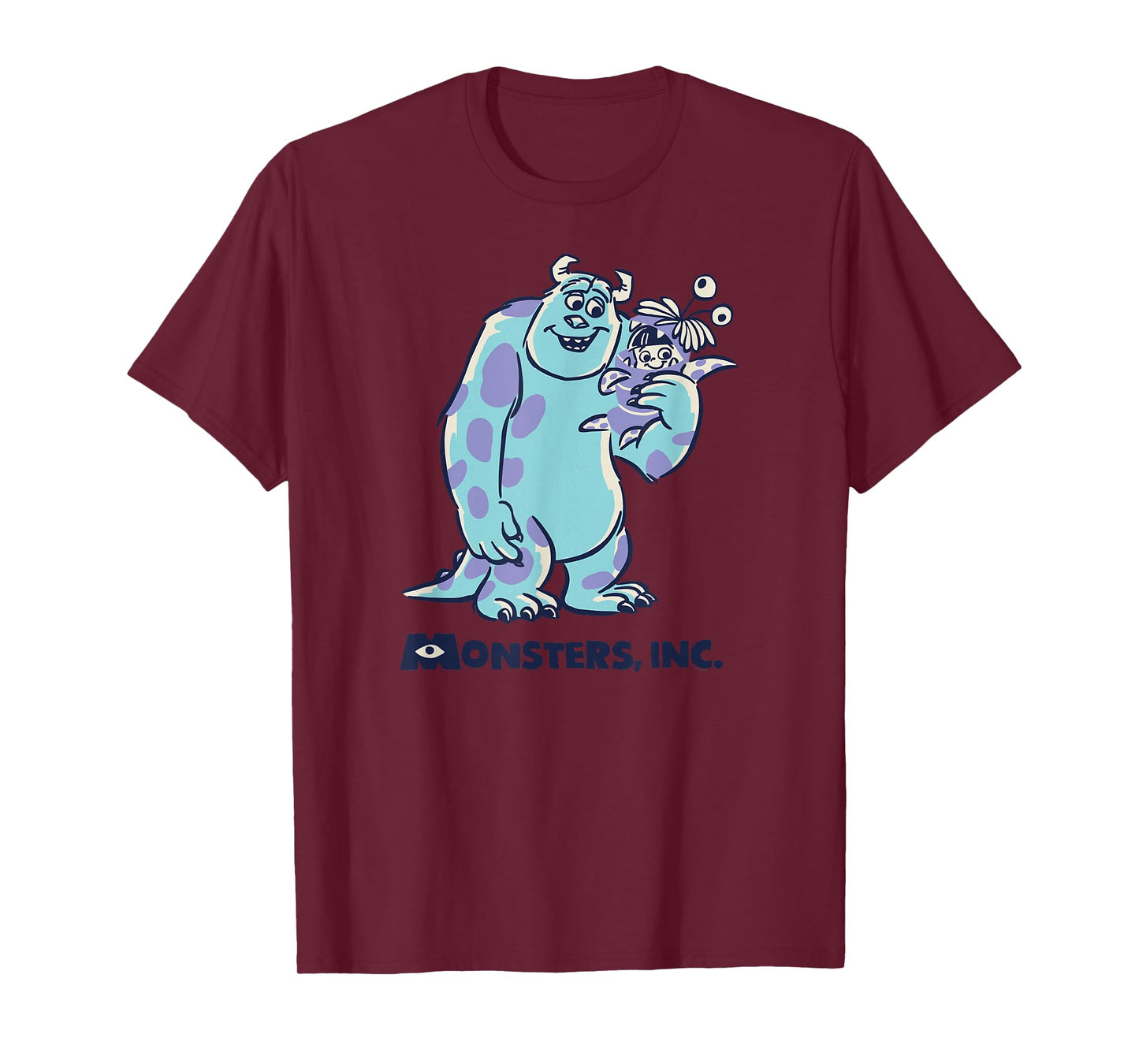 Disney PIXAR Monsters Inc. Sulley and Boo Smiles T-Shirt