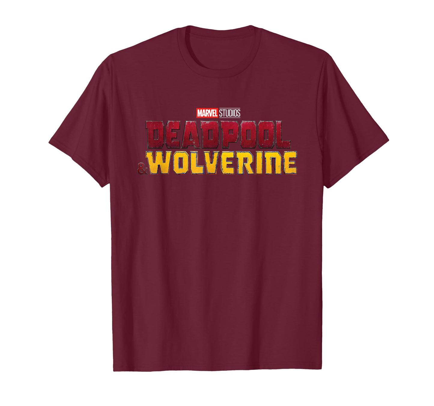 Marvel Studios Deadpool & Wolverine Official Movie Logo T-Shirt