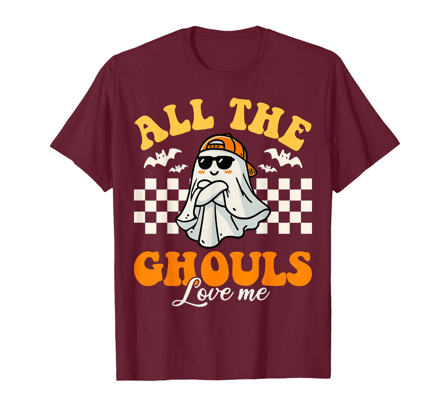 All The Ghouls Love Me Toddlers Halloween Boys Child Costume T-Shirt