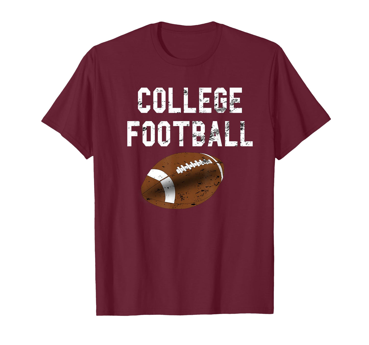 College Football Distressed Sports Fan Gift T-Shirt T-Shirt