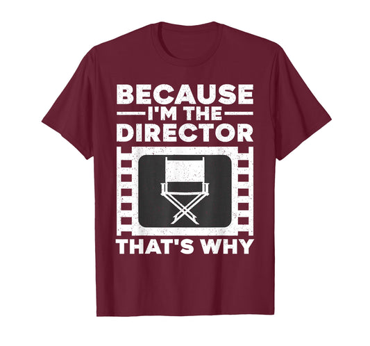 Funny Movie Director For Men Women Filmmaker Film Producer T-Shirt