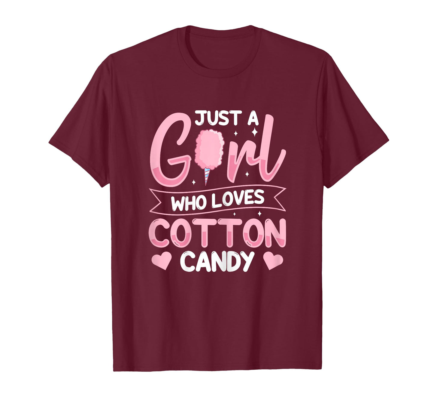 Cotton Candy Stick Design for a Cotton Candy girl T-Shirt