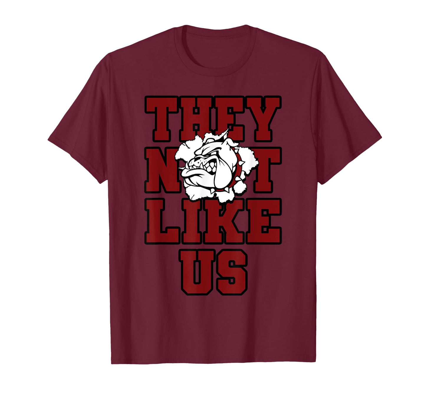 Not Like Bulldog Back to School Spirit M T-Shirt