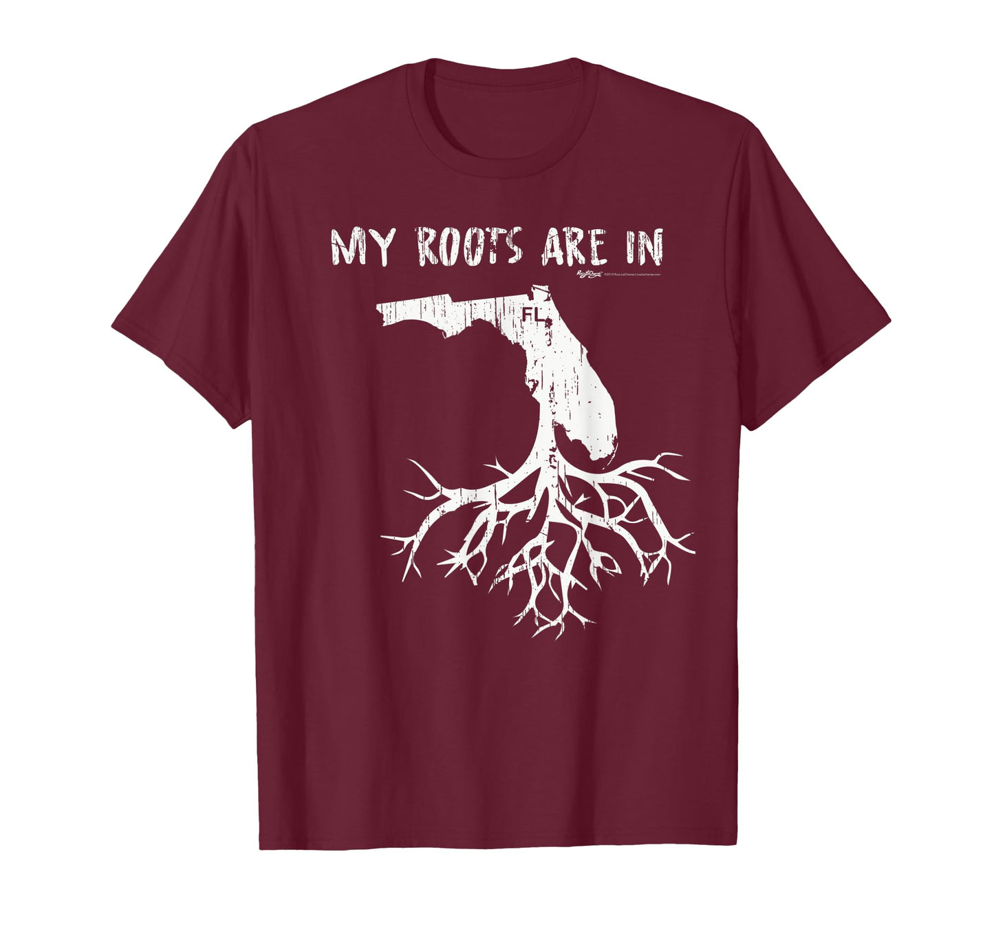 Vintage My Roots Are In Florida State T-Shirt