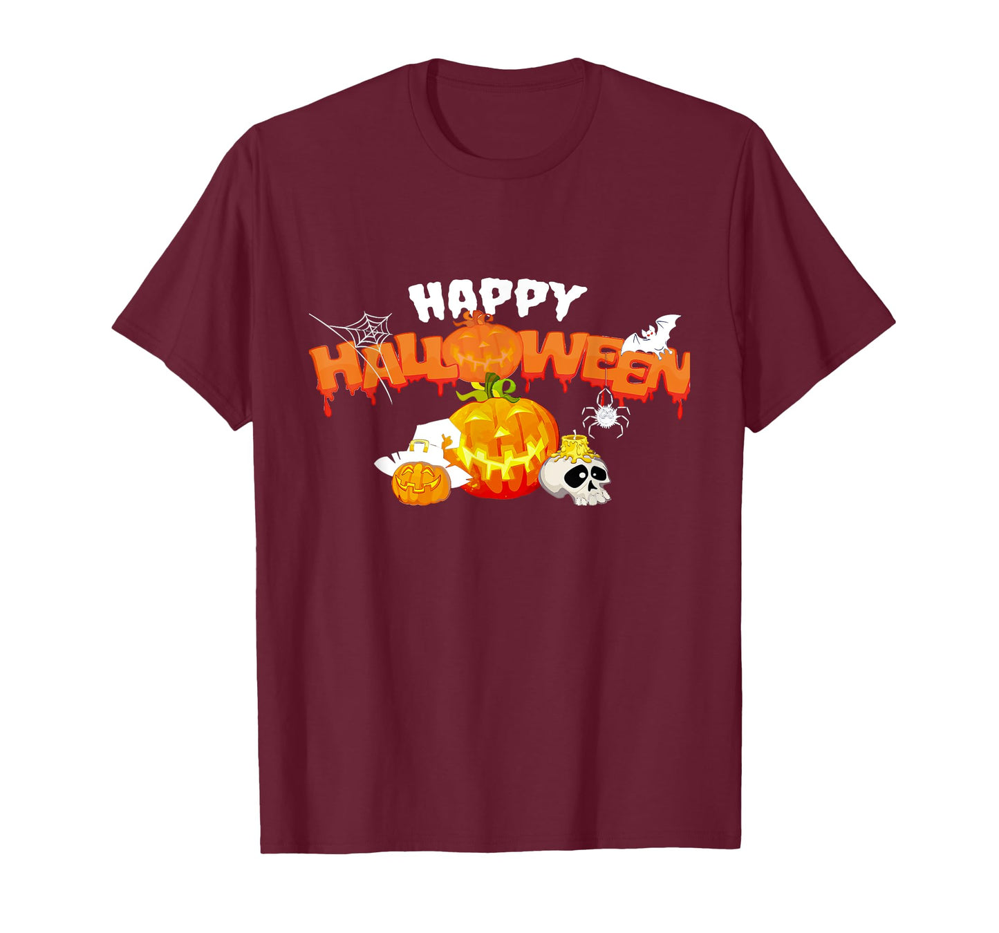 Trick Or Treat Halloween Funny Pumpkin Happy Halloween 2024 T-Shirt
