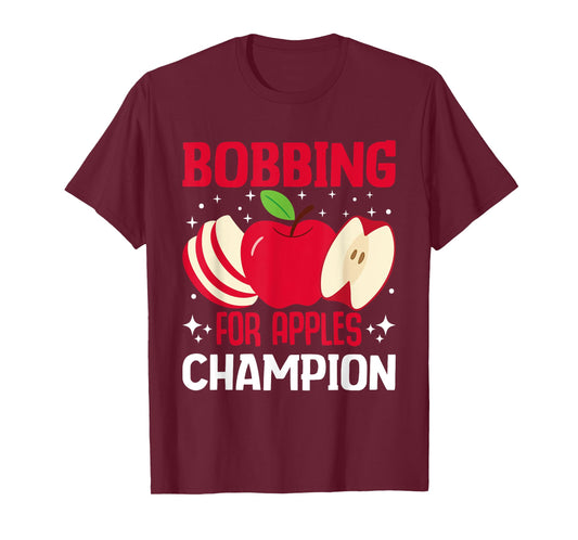 Bobbing for Apples Champion Apple T-Shirt