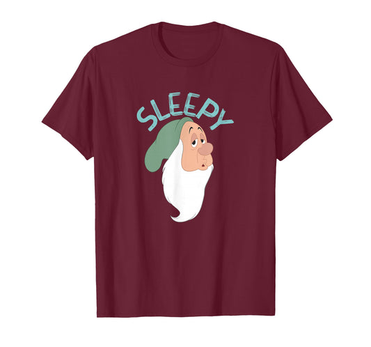 Disney Snow White & The Seven Dwarfs Sleepy Face T-Shirt