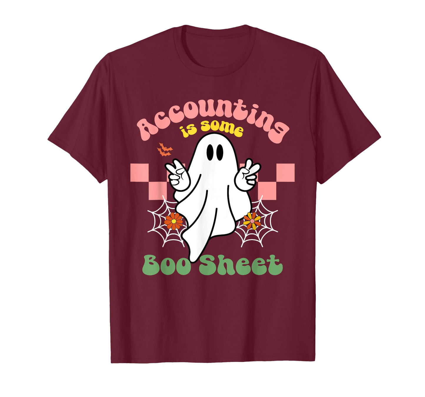 This Is Boo Sheet Accounting Halloween Costume Men Women T-Shirt