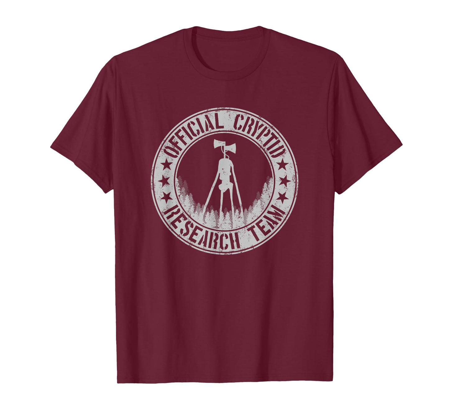 Official Cryptid Research Team Sirenhead Cryptids Siren Head T-Shirt