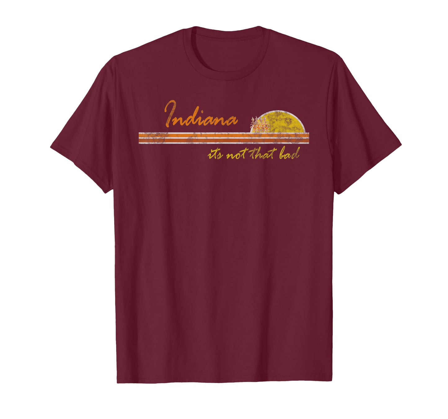 Indiana - its not That Bad | Awesome Retro State t-Shirt