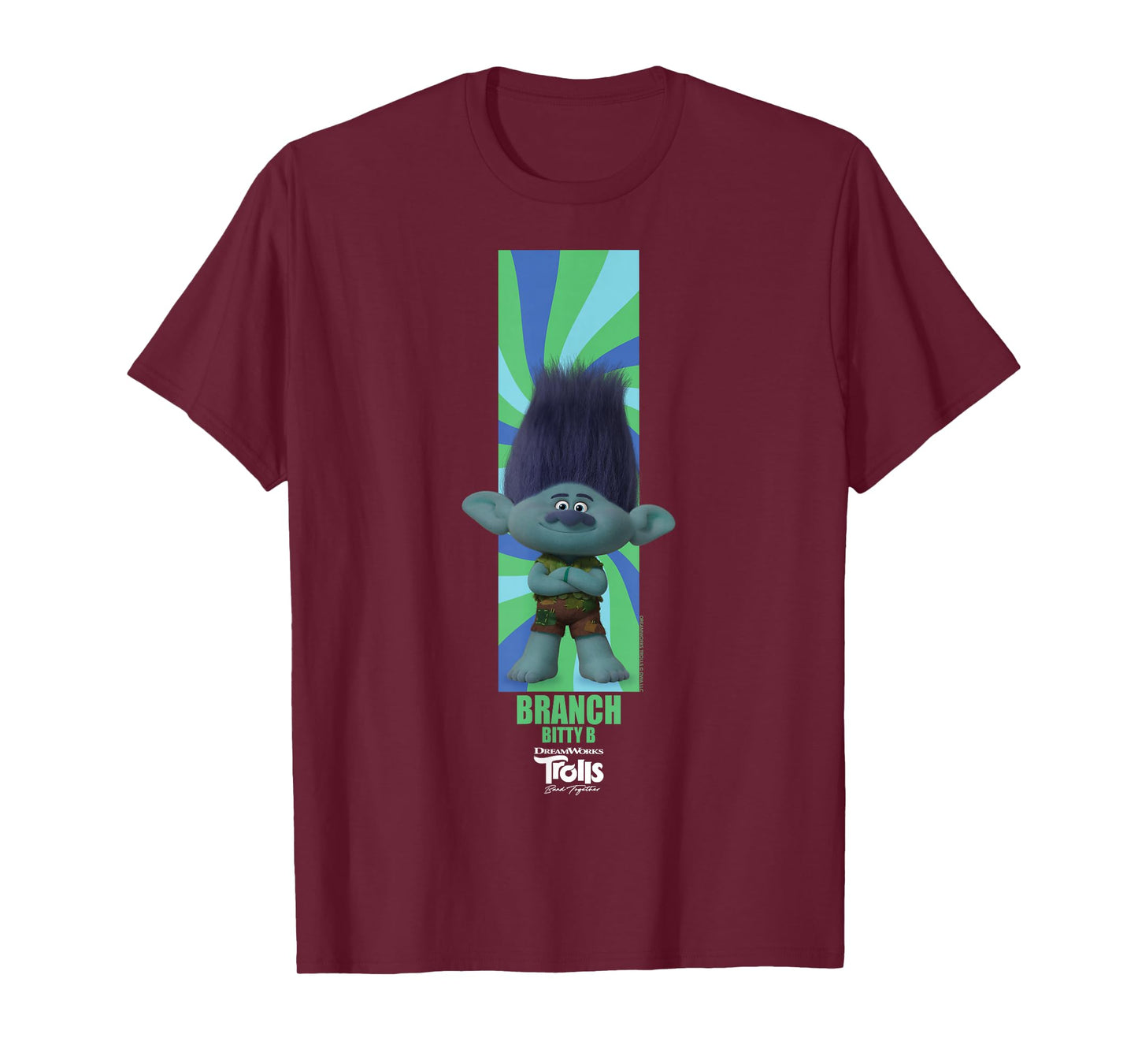 DreamWorks Trolls Band Together BroZone Branch T-Shirt