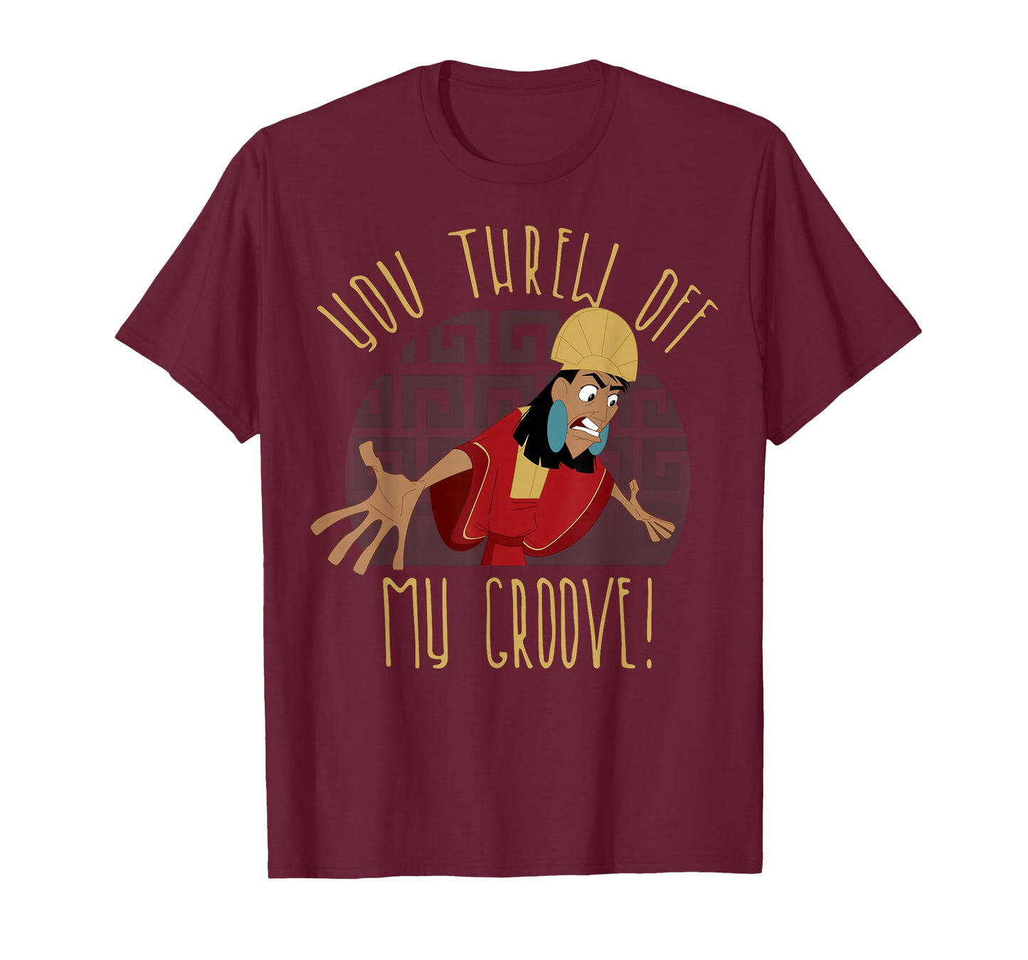 Disney Emperor's New Groove Kuzco Thrown Off Graphic T-Shirt T-Shirt