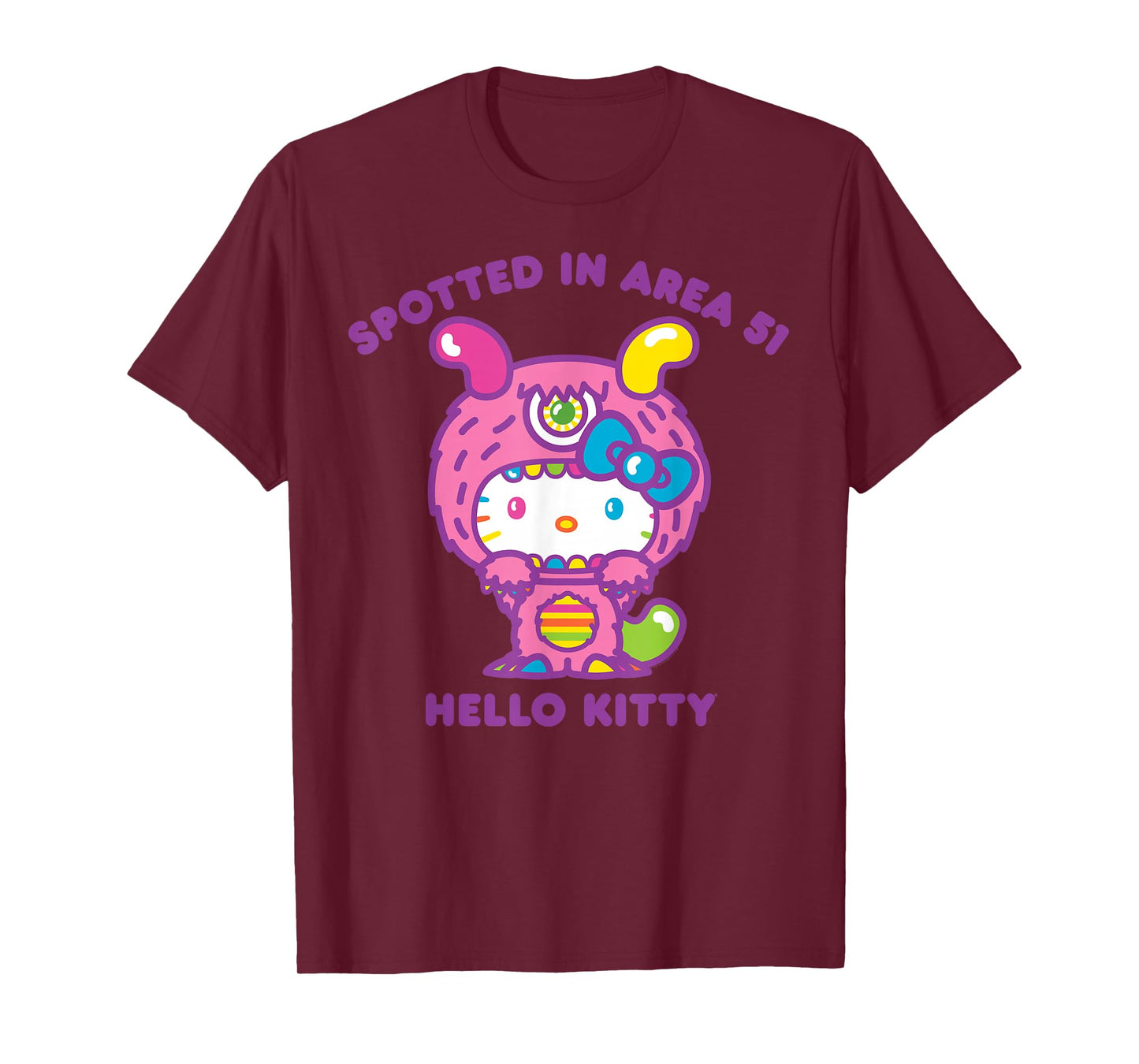 Hello Kitty Spotted in Area 51 Alien Sighting T-Shirt