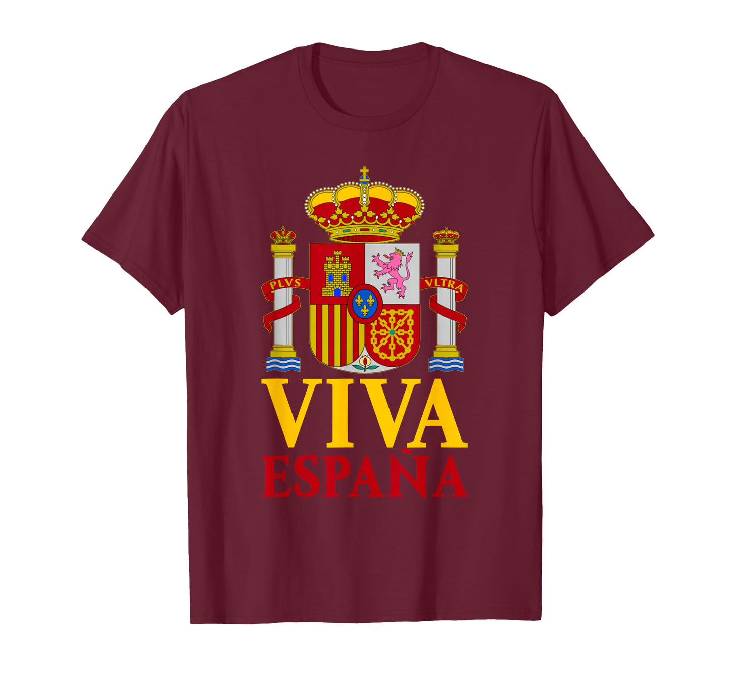 Viva España Flag Coat Spanish Colors T-Shirt