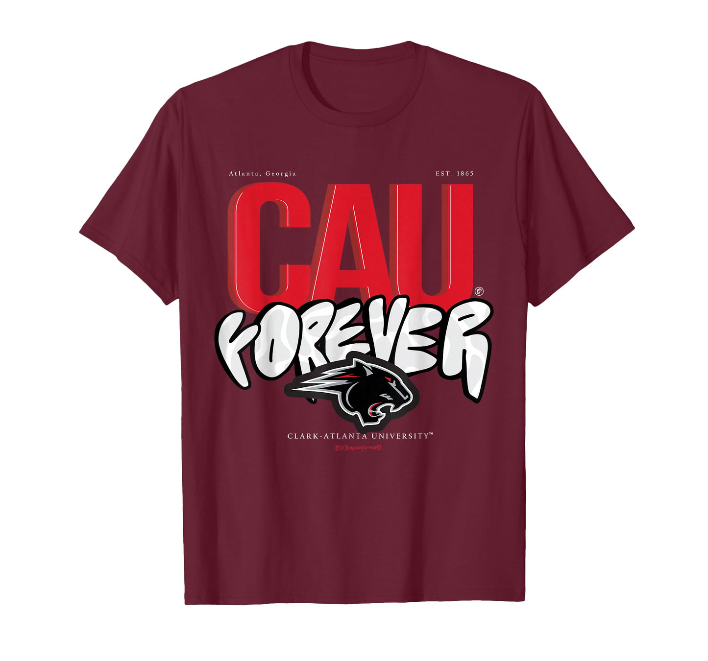 The Yard Essentials - Clark Atlanta University - CAU Forever T-Shirt