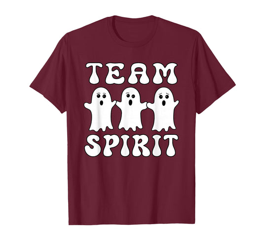 Funny Ghost Team Spirit Halloween Matching Group T-Shirt