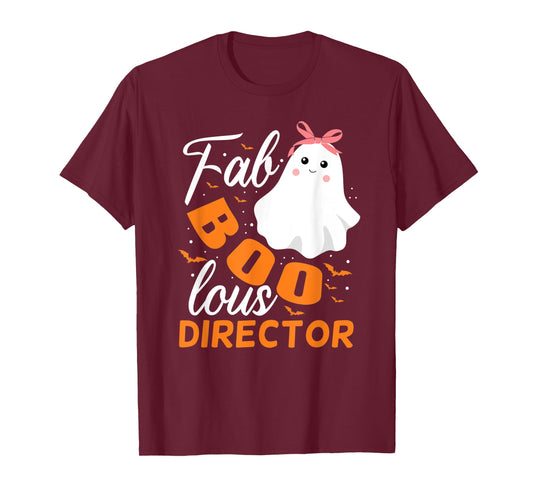 Fabulous Faboolous Director Ghost Halloween T-Shirt