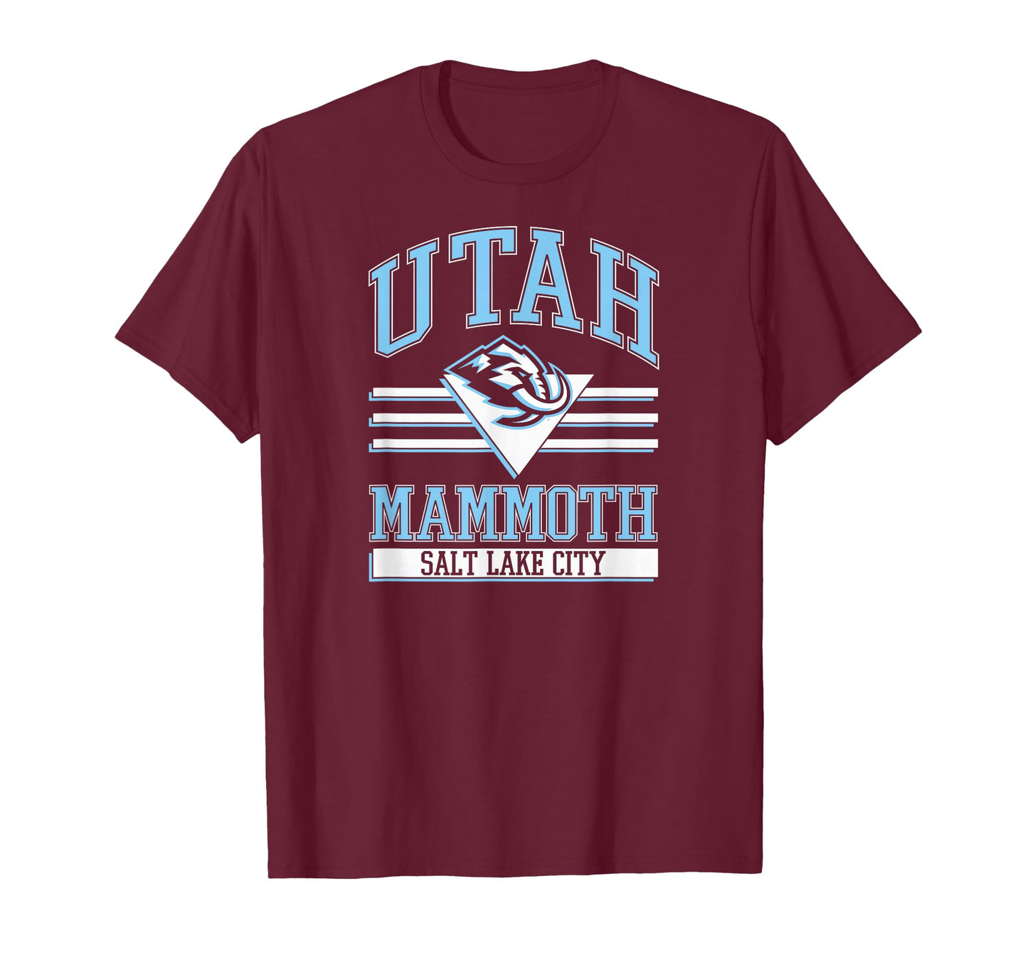 Utah Mammoth Salt Lake City Black NHL Officially Licensed T-Shirt