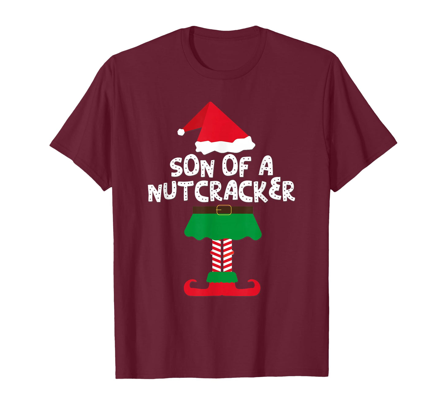 Son Of A Nutcracker Elf Matching Christmas For Men And Boys T-Shirt