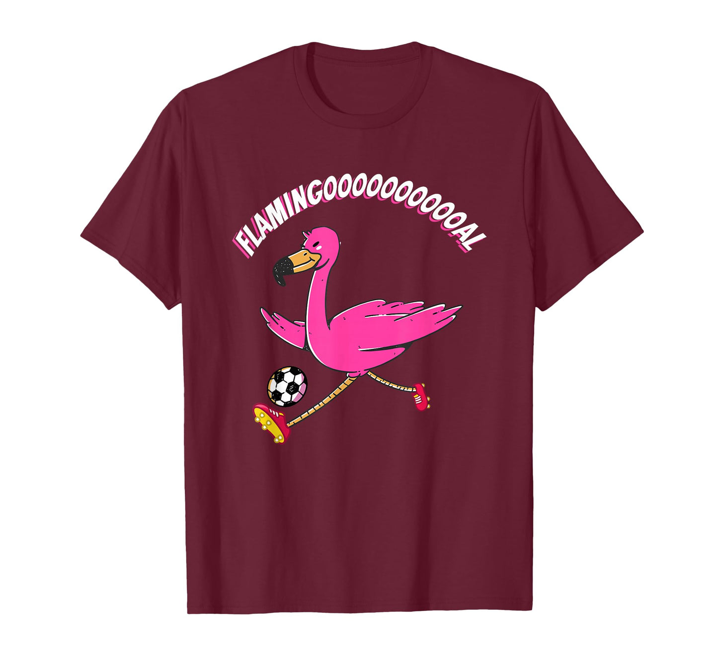 Flamingooooal Flamingo Men or Women Soccer T-Shirt
