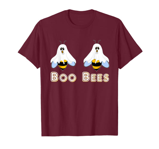 Funny Halloween Shirt For Women Boo Bees T Shirt Gift T-Shirt
